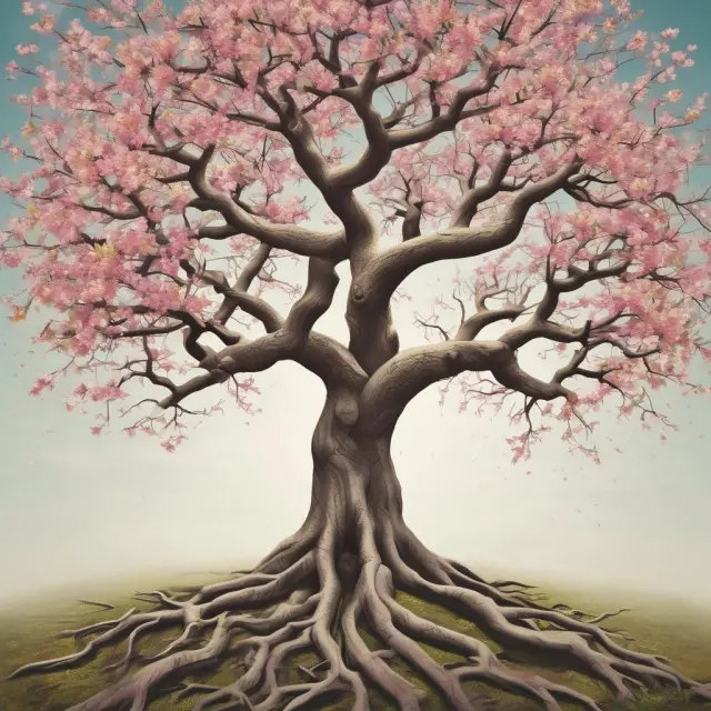 A Juris Doctor (JD) degree represented as a blooming tree, signifying the diverse range of career paths and growth opportunities for graduates