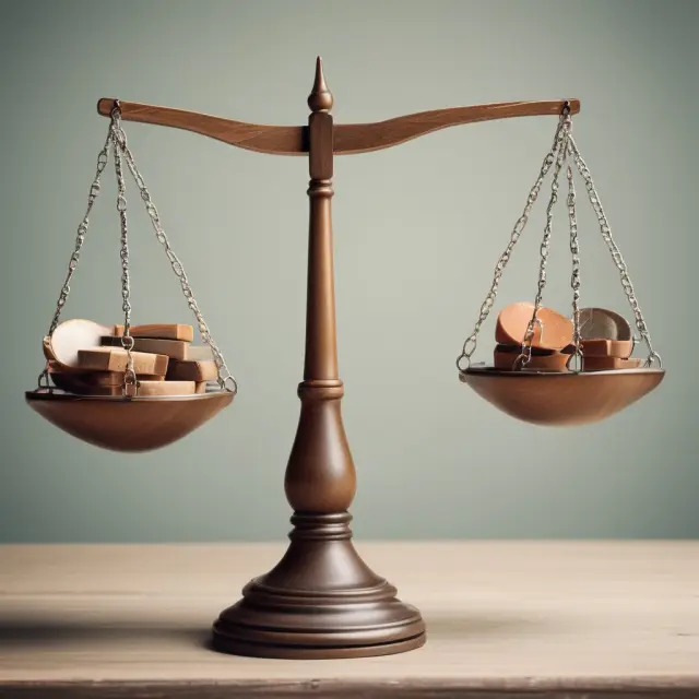 A balance representing fair market value and just compensation in eminent domain cases.