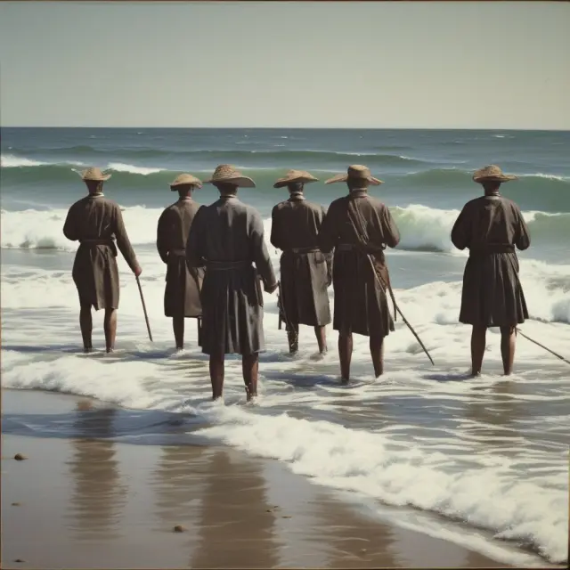 Firm ancient board members resisting merging tides, illustrating the 
