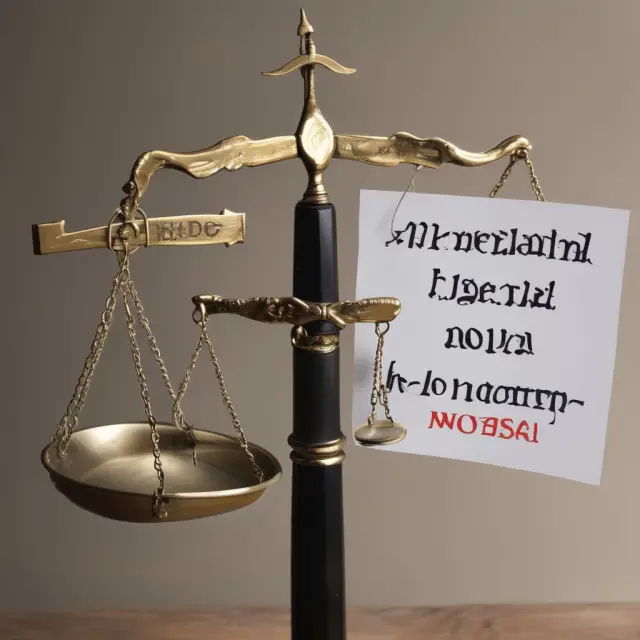 Image of a balance scale representing voting rights versus K shares on Nasdaq, with the 