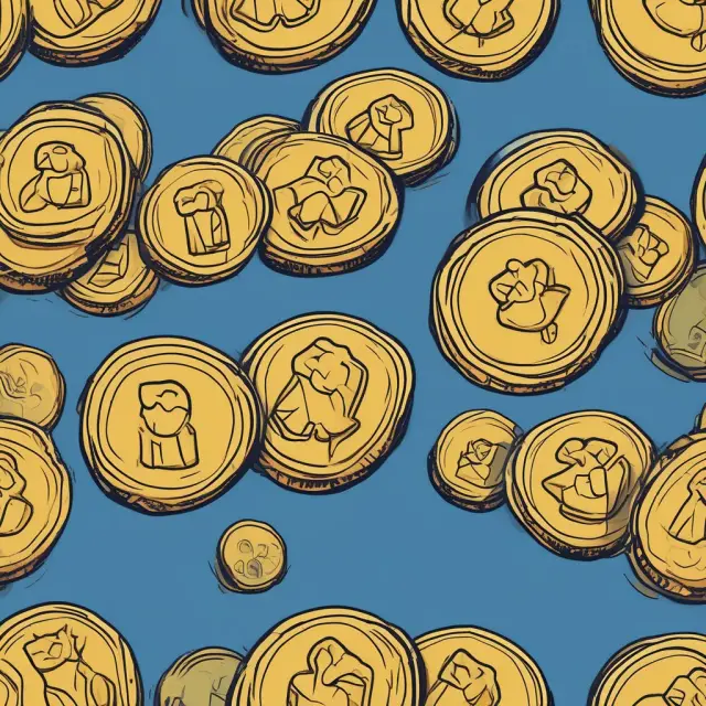 Gold coins symbolizing shareholder value being traded for voting rights, emphasizing investor participation in corporate governance