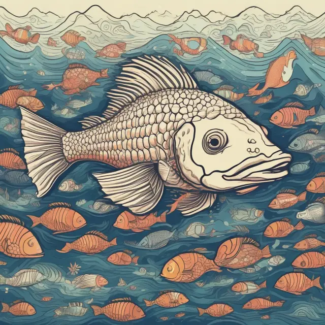 A kappa fish representing option