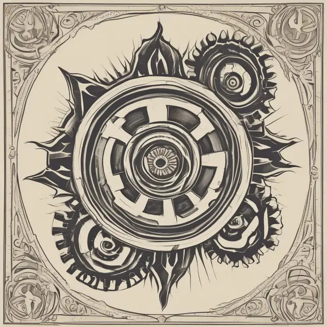 Gears representing Marx
