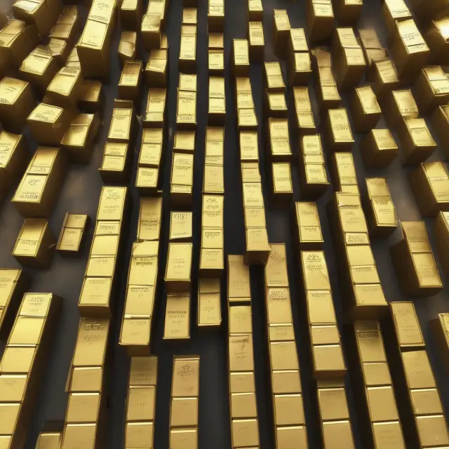 A golden index with 24 bars symbolizing large US banks, crucial for institutional investors