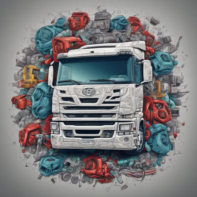 Two interconnected business networks representing Toyota (vertical) and Scania (hybrid) keiretsus, illustrating cooperation, improvement, and growth