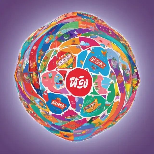 An array of interconnected globe fragments representing the Kellogg School of Management