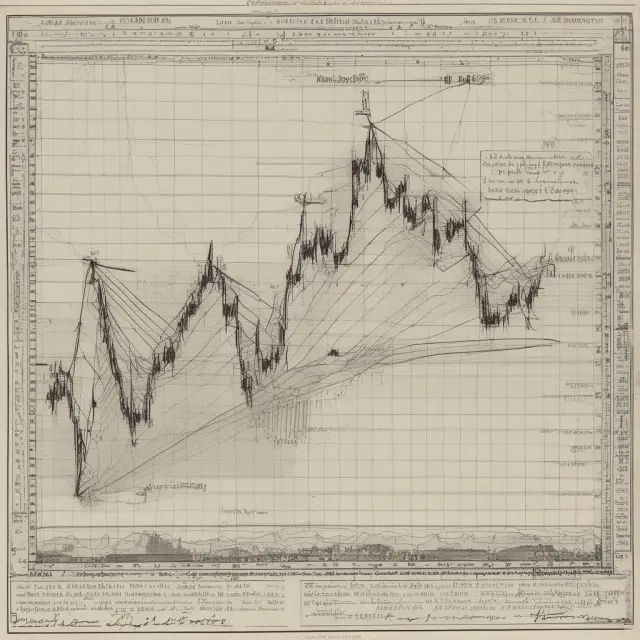 An EMA line with attached upper and lower bands, symbolizing the Keltner Channel and its reliance on both Exponential Moving Average (EMA) and Average True Range (ATR).