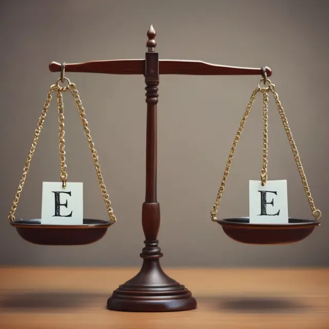 Scales balanced with policyholders