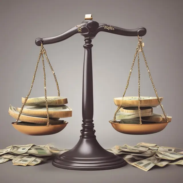 Visualizing defined-benefit and defined-contribution Keogh plans with scales illustrating varying contribution limits.