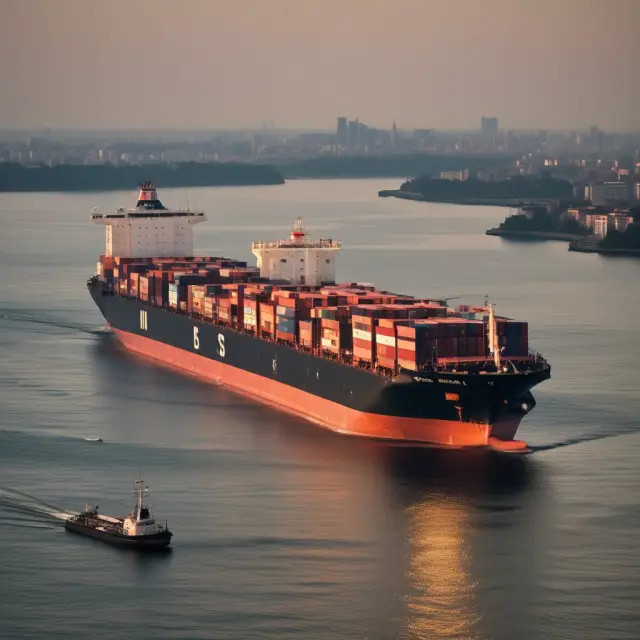 A central bank sailing steadily through the economic seas, creating a stable environment for growth