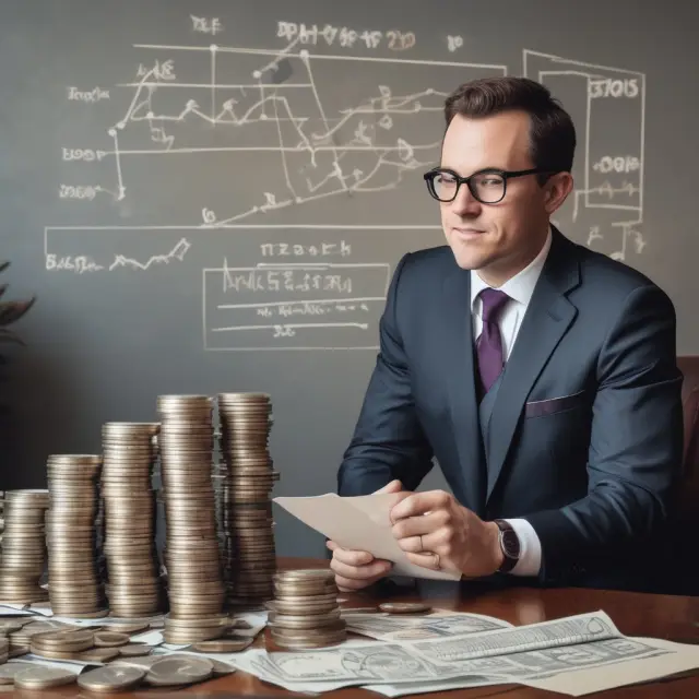 Sam, an astute financial analyst, uses scales to compare Return on Assets (ROA) and Profit Margin for ABC Corp in a comprehensive analysis