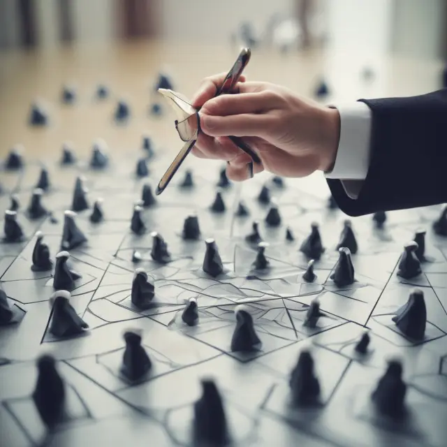 Key Person Insurance: A triangle shielding business finances, symbolizing protection for profits, shareholder interests, and loan guarantees