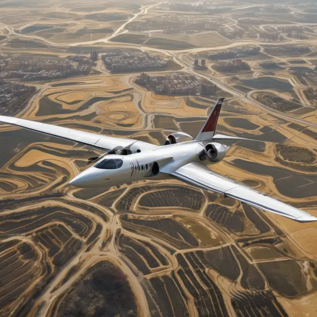 A golden falcon in flight above an array of financial graphs, illustrating KIA