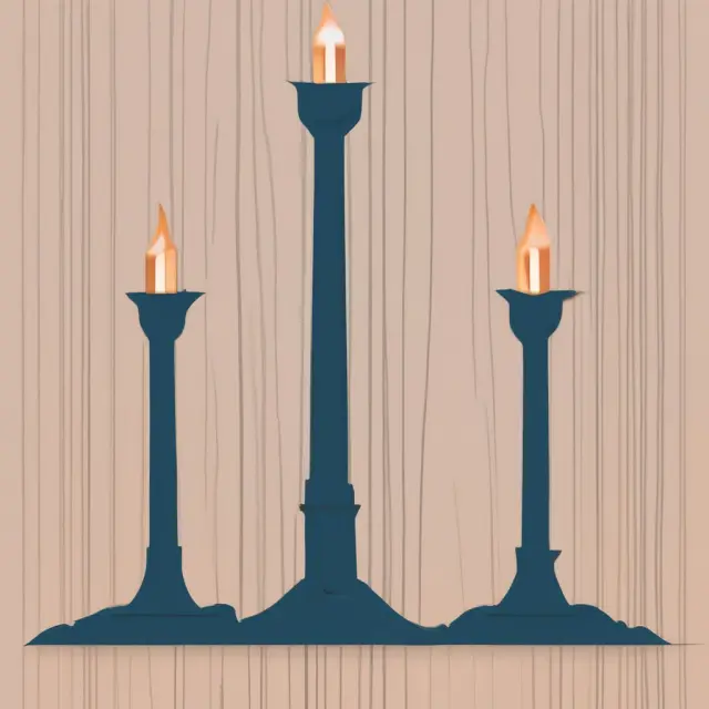 Image of two candlesticks: first bullish then bearish or vice versa, illustrating a kicker pattern in finance