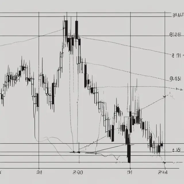 Two candlesticks forming a kicker pattern: A gap representing significant sentiment change and a reversal signal.