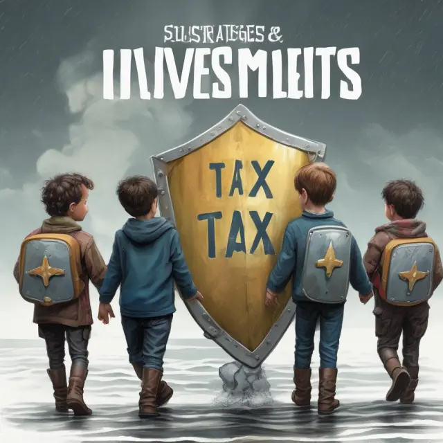 Parents and children implementing tax strategies to minimize the impact of the kiddie tax on investments