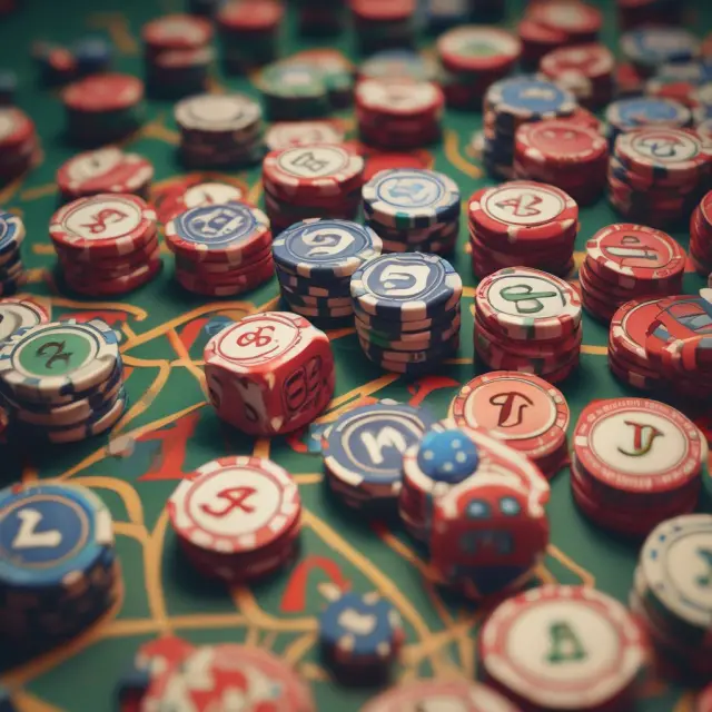 Two dice rolling on a table, symbolizing the unpredictability of reaching Knock-In Option