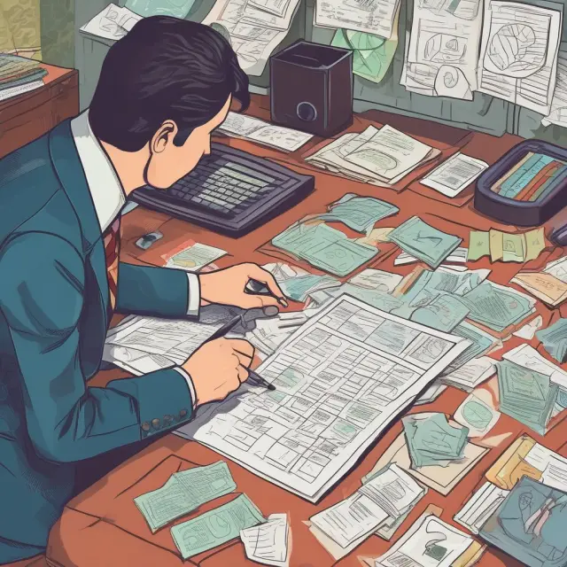 Financial detective examines clients