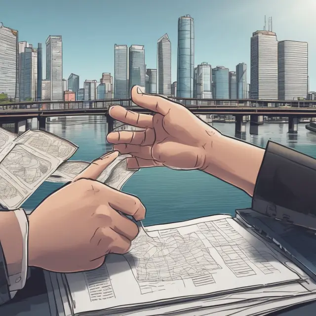 Bridge illustrating investment in South Korea