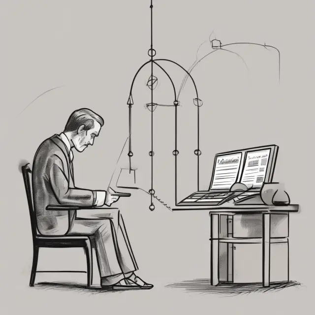An investor observes a pendulum swinging between normal (mesokurtic) and extreme (leptokurtic) distributions of financial returns to evaluate risk and manage diversification