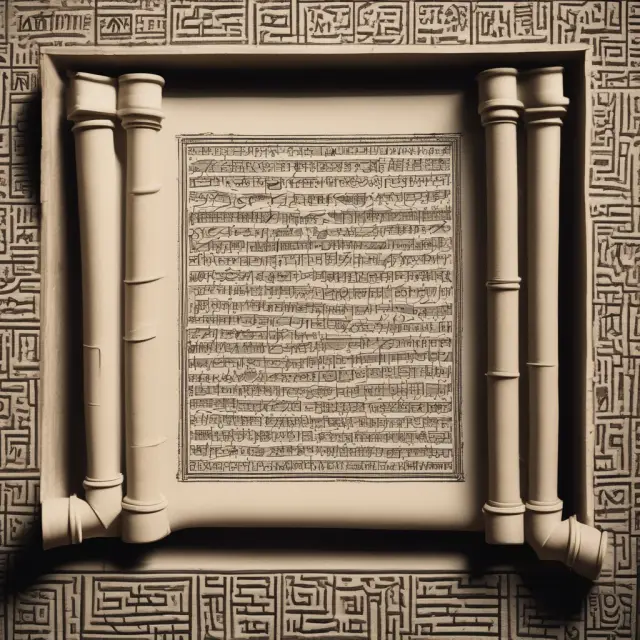 A scroll with an L shape unfurling, revealing various financial choices, representing L share annuities