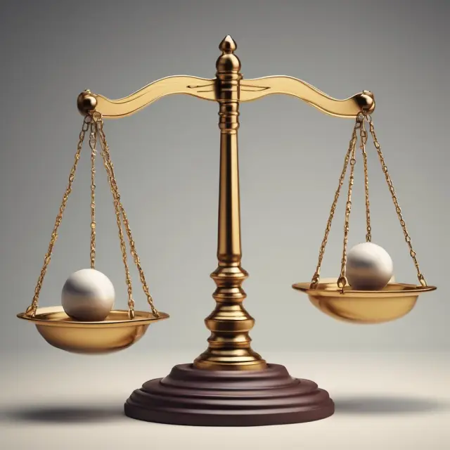 Golden hourglass pouring wisdom into labor market scales, representing FAQs.