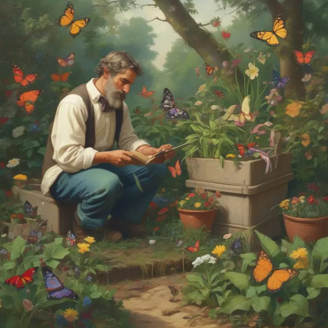 Lambda as a gardener, nurturing complex option strategies: straddles and butterflies.