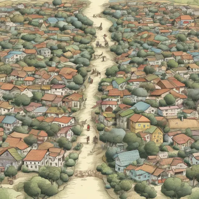 A stable land base with dynamic human activities, illustrating the fairness of Land Value Tax