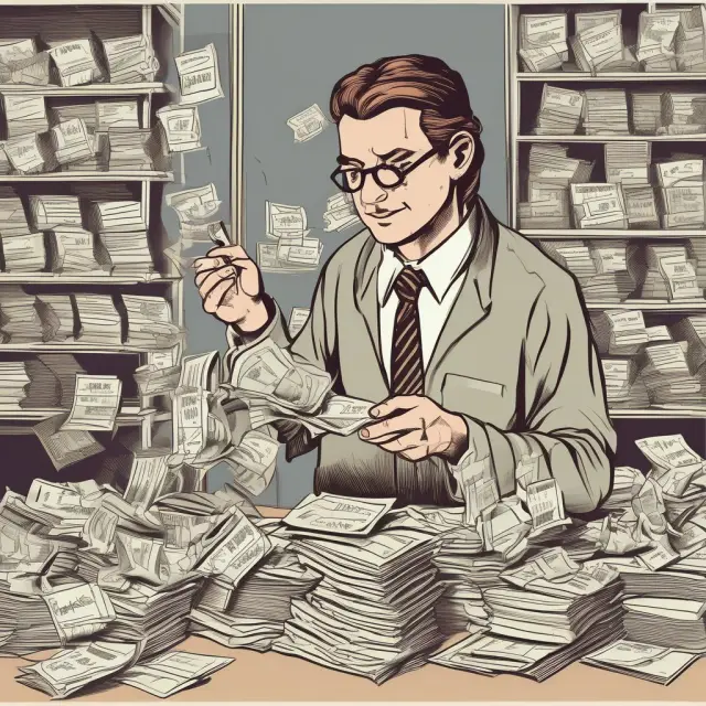An accounting clerk adjusting records to conceal stolen funds through a lapping scheme