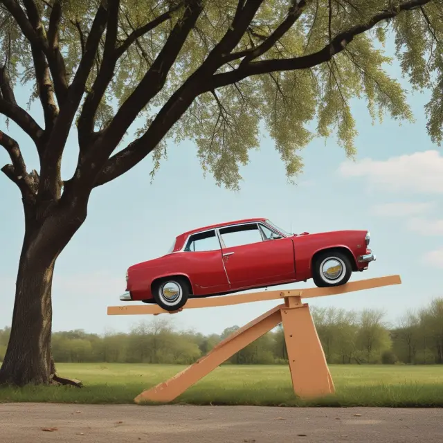 See-saw illustrating car insurance coverage and lapses, emphasizing the importance of continuous coverage