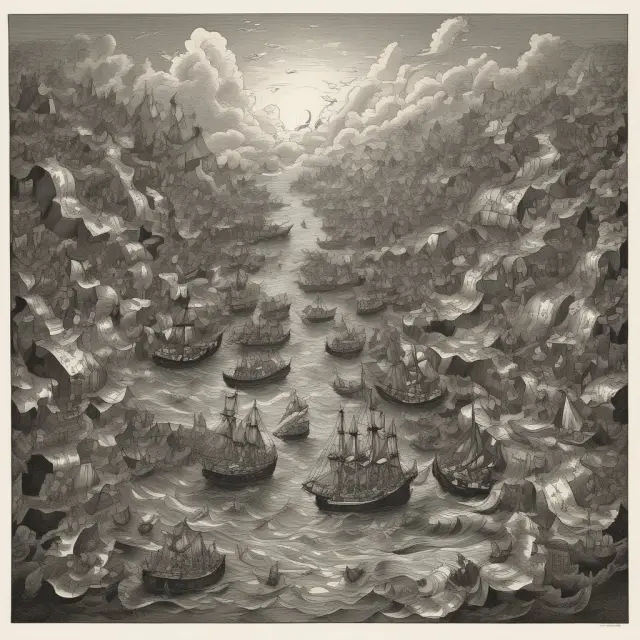 A harmonious arrangement of institutional giants - mutual funds, pension funds, hedge funds, banks, and insurance companies - symbolizing large traders in the financial market