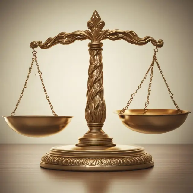 A golden scale balanced by expiring futures contracts, with the final trading day clock ticking.