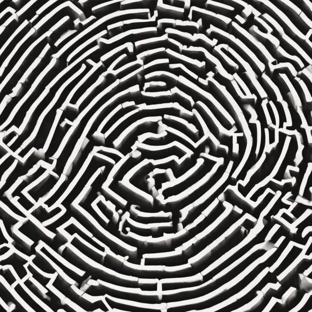 A maze filled with various debts and deadlines. Late payments result in additional fees and decreased credit scores.