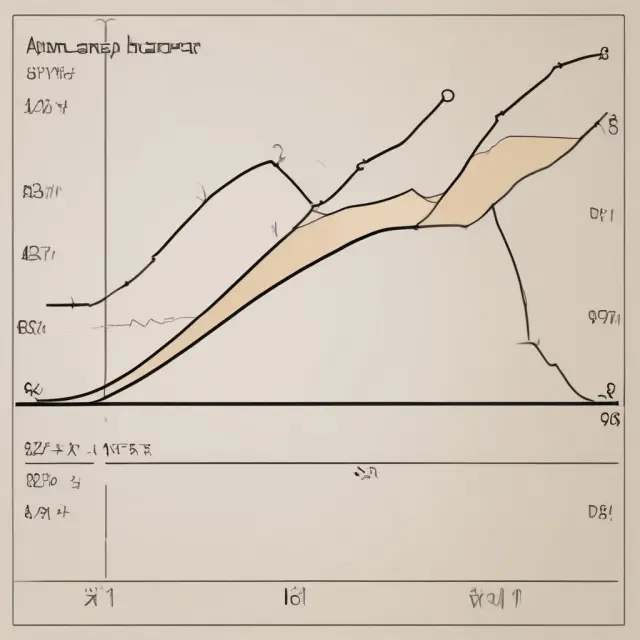 A downward-sloping curve representing the law of demand, showing consumers
