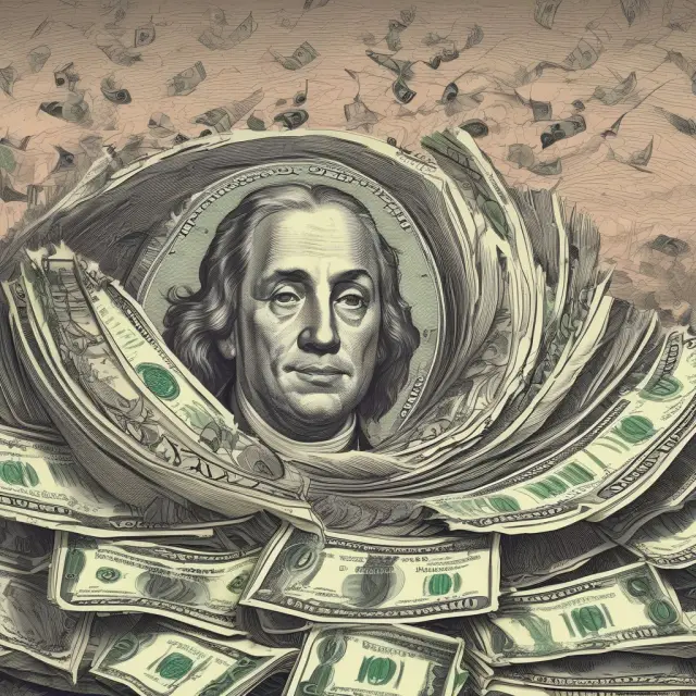 Image of US dollars morphing into euros with a wave effect, representing currency exchange gains through leads and lags strategies
