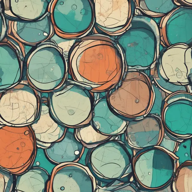 An image of economic circles interconnected by leaking droplets, symbolizing capital outflows through leakages