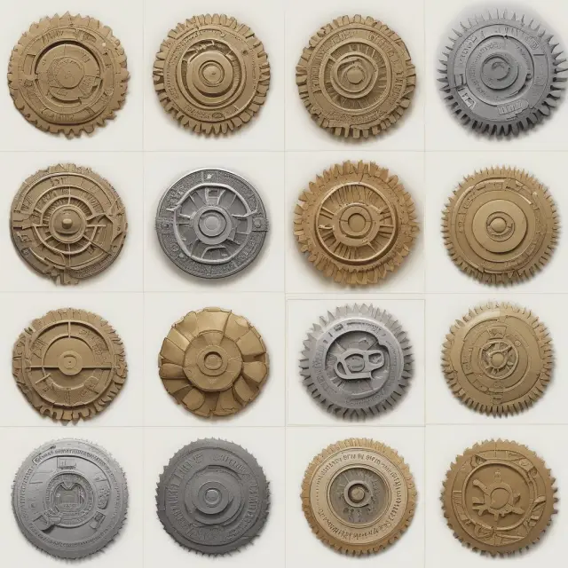 Golden gears symbolizing GE and Toyota