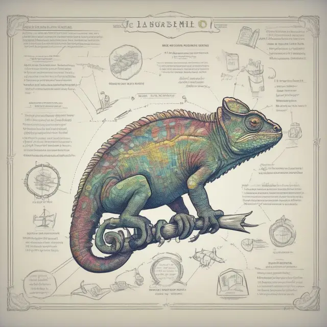 A metamorphosing chameleon alters a static business plan into a dynamic, agile lean startup strategy