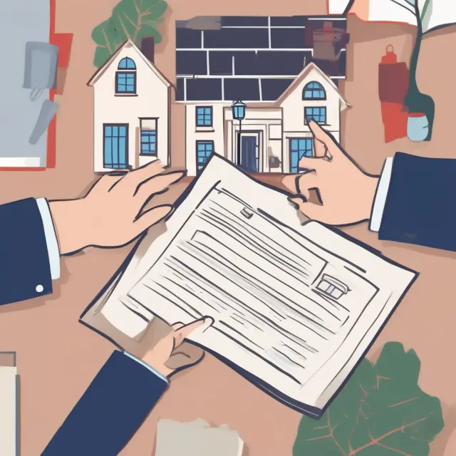 Two hands shaking on a legal contract - mutual consent in a Lease Option Agreement. Keywords: Lease Option, Mutual Consent, Real Estate Contract.