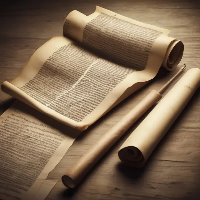 An ancient scroll unrolling to reveal the intricacies of leasehold interests and their applications in real estate.