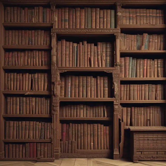 An ancient bookshelf filled with tax codes opens to reveal a path leading to leasehold improvement rules
