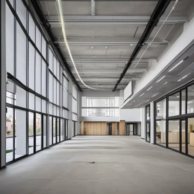 An institutional investor working on a commercial property, renovating and upgrading spaces for tenants through leasehold improvements