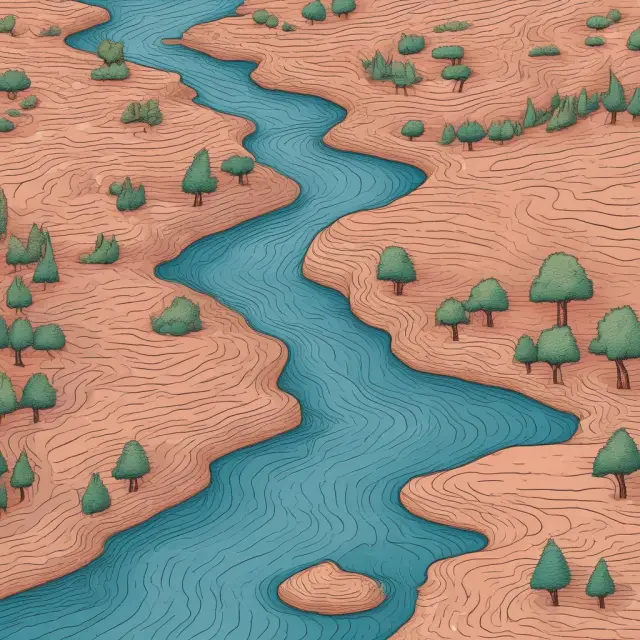 A crystal-clear river carrying question and answer pairs about the least squares method in finance