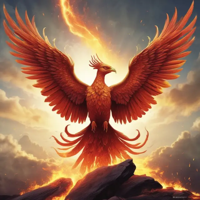 A phoenix, representing FTX US Derivatives, rises from FTX
