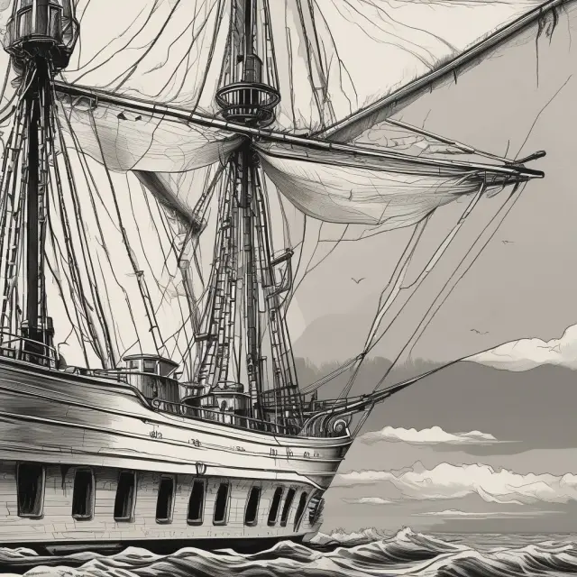 A ship with anchors and sails illustrating banks managing their legal lending limits