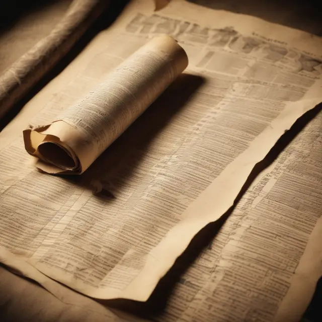 An image featuring an ancient scroll unrolling to reveal legislative bills hovering over various industries, representing the impact and risk that legislation poses for businesses.