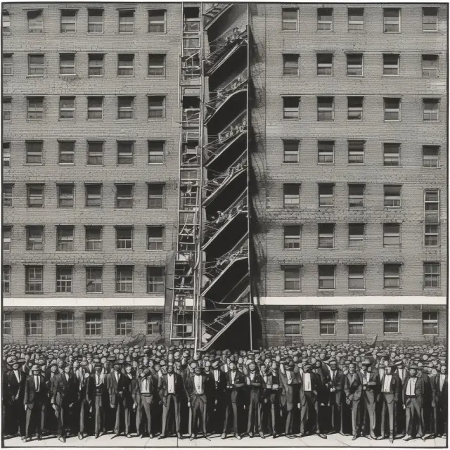 Lehman Brothers revealing a ladder with percentage tiers symbolizing the groundbreaking investment banking fee structure