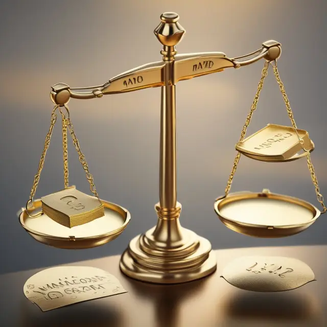 Scales with Lehman Formula labels represent investment banking fees