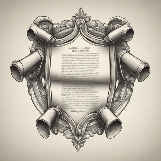 A triangle with three interconnected entities representing the issuing bank, applicant, and beneficiary in a letter of guarantee contract.