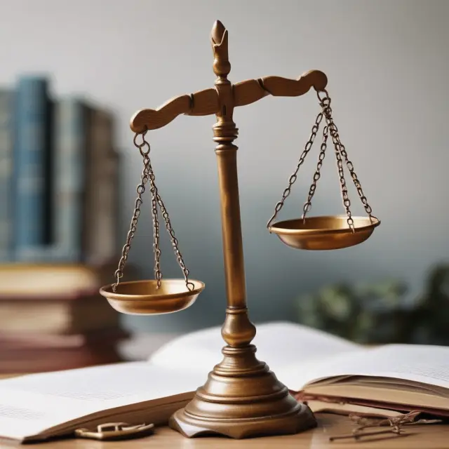 Judge weighing a letter of comfort between two scales, symbolizing the legal implications and enforceability